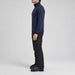 Aztech Mountain AZ Technical Zip Fleece in Sander Navy - side model view