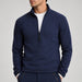 Aztech Mountain AZ Technical Zip Fleece in Sander Navy - garment detail view