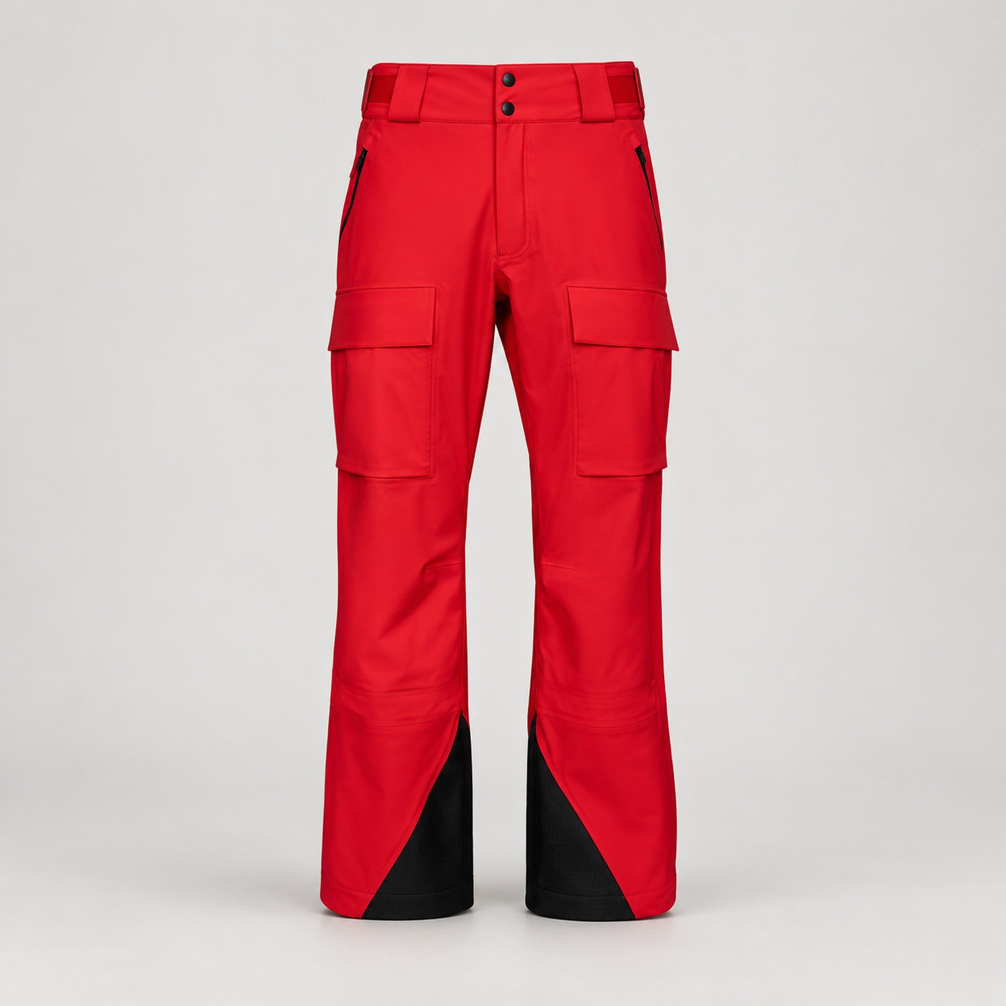Aztech Mountain Hayden Ski Pant in Rosso - front product view