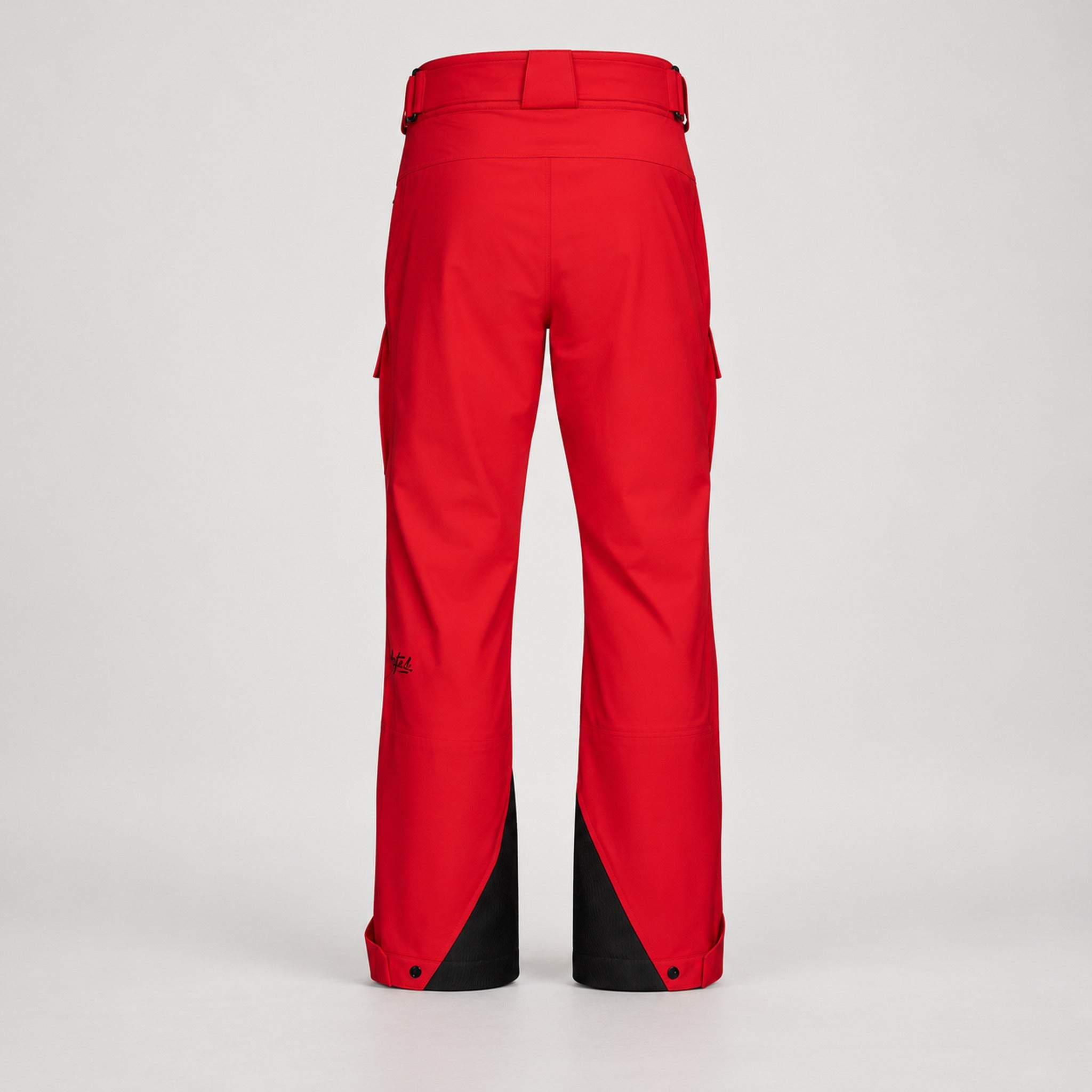 Aztech Mountain Hayden Ski Pant in Rosso - back product view