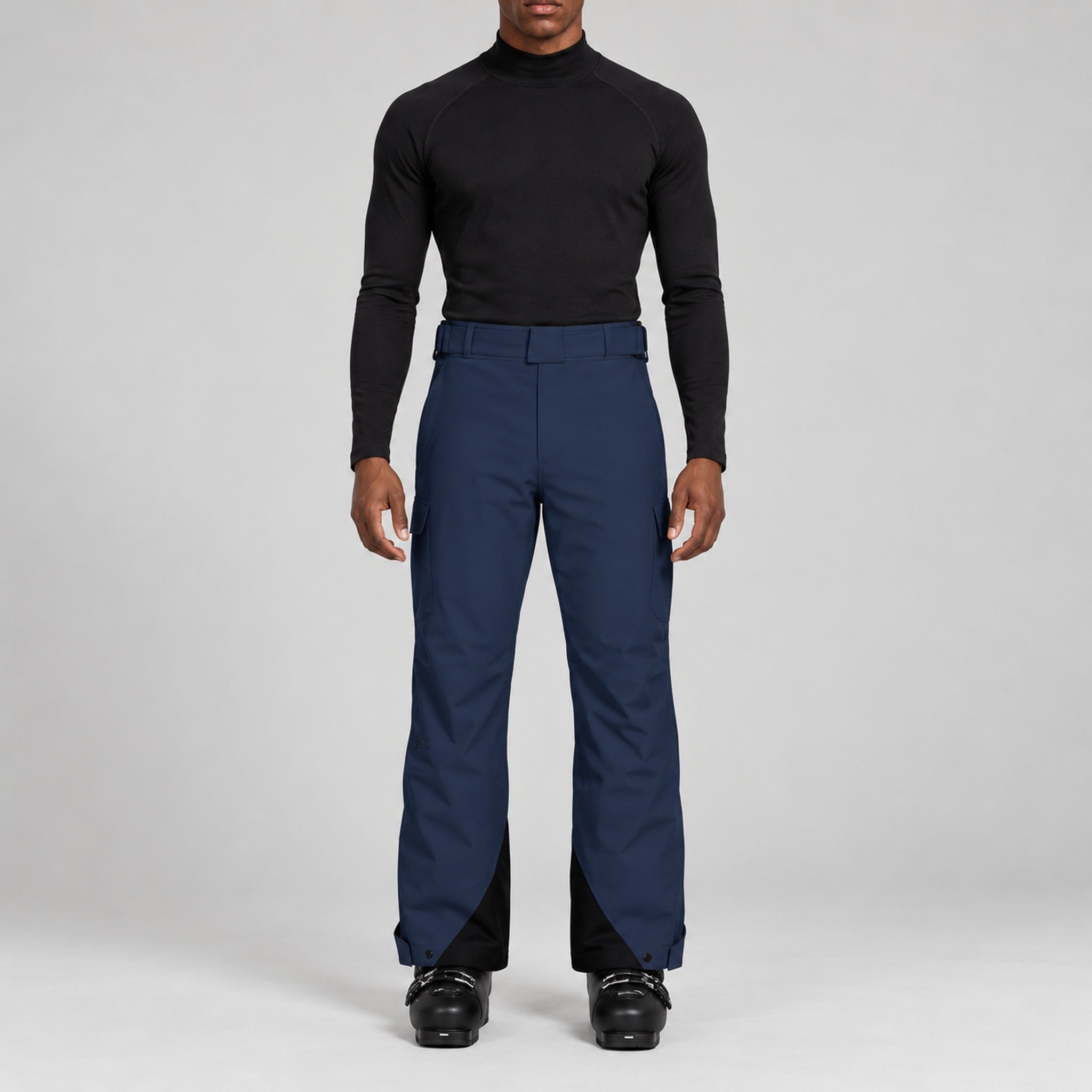 Aztech Mountain Hayden Ski Pant in Sander Navy - front model view