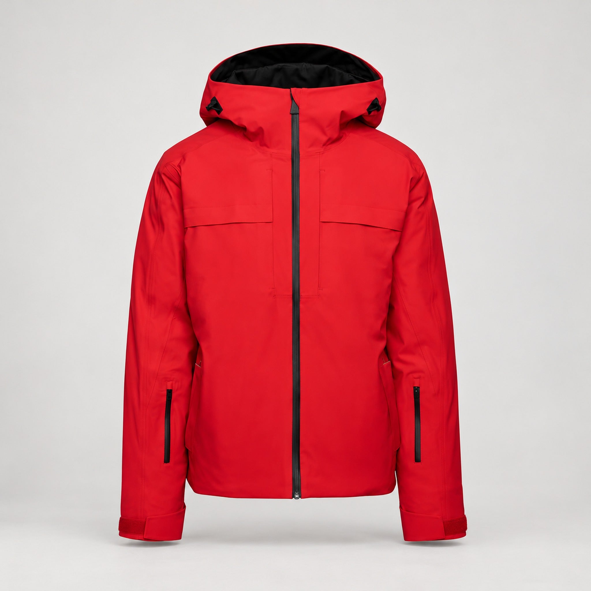 Aztech Mountain Insulated Hayden Ski Jacket in Rosso - front product view