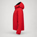 Aztech Mountain Insulated Hayden Ski Jacket in Rosso - side product view