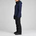 Aztech Mountain Insulated Hayden Ski Jacket in Sander Navy - side model view