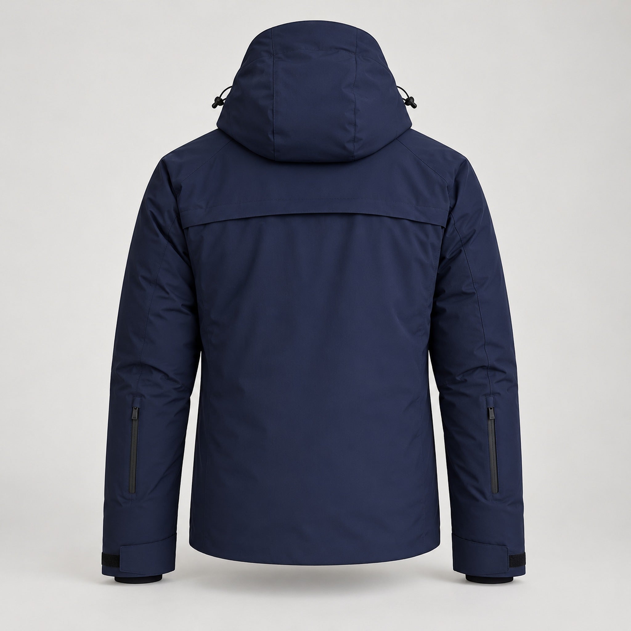 Aztech Mountain Insulated Hayden Ski Jacket in Sander Navy - back product view