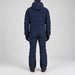 Aztech Mountain Nukesuit in Sander Navy - back model view