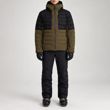 Aztech Mountain Pyramid Ski Jacket in Arlberg Green - front model view