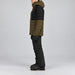 Aztech Mountain Pyramid Ski Jacket in Arlberg Green - side model view