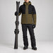 Aztech Mountain Pyramid Ski Jacket in Arlberg Green - full outfit model view
