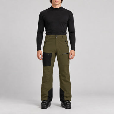 Aztech Mountain Pyramid Ski Pant in Arlberg Green - front model view