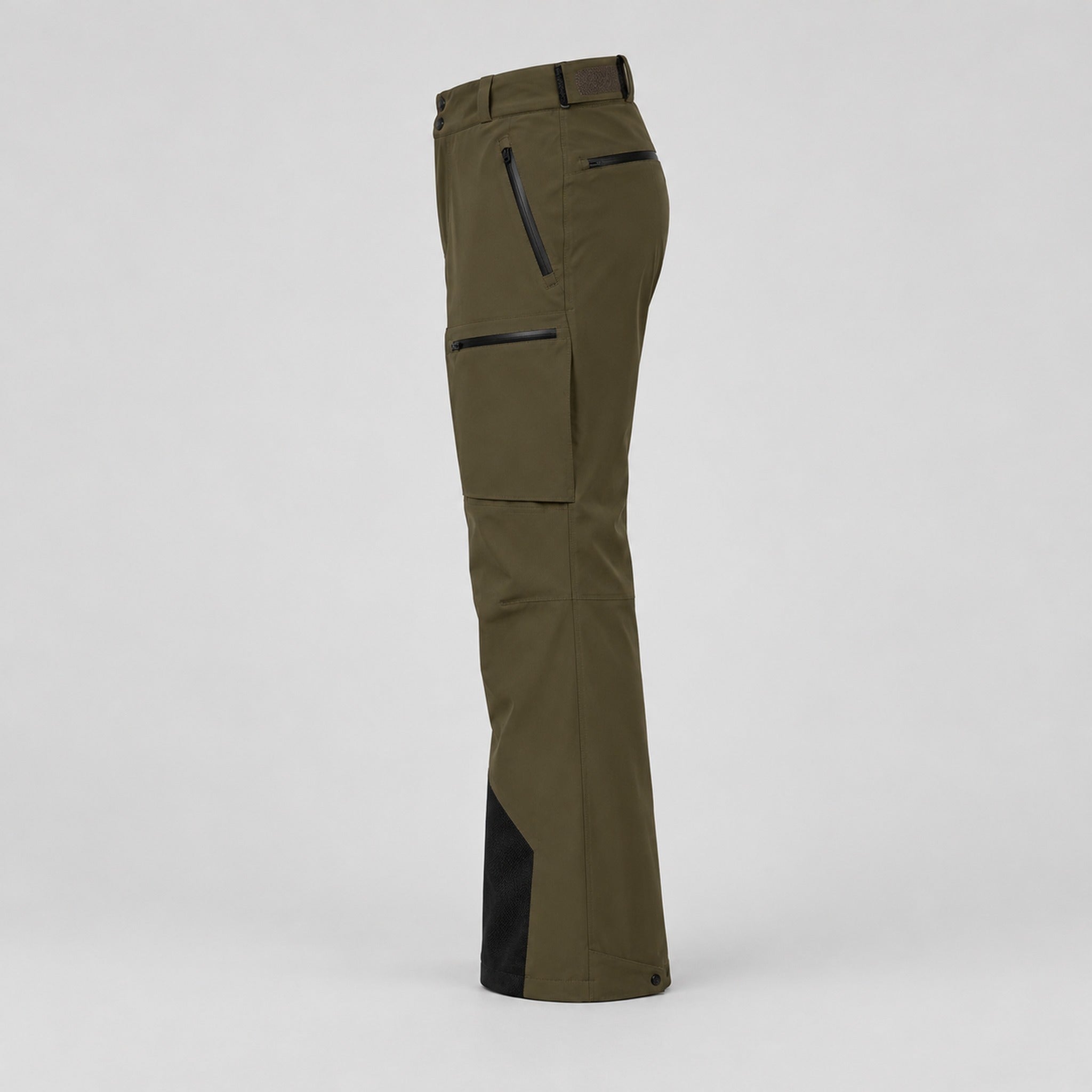 Aztech Mountain Pyramid Ski Pant in Arlberg Green - side product view