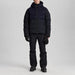 Aztech Mountain Superlite Ski Jacket in Wool Navy - full outfit model view
