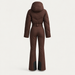 Cordova women's Ajax Ski Suit in Chocolate – product back view – London Ski Co