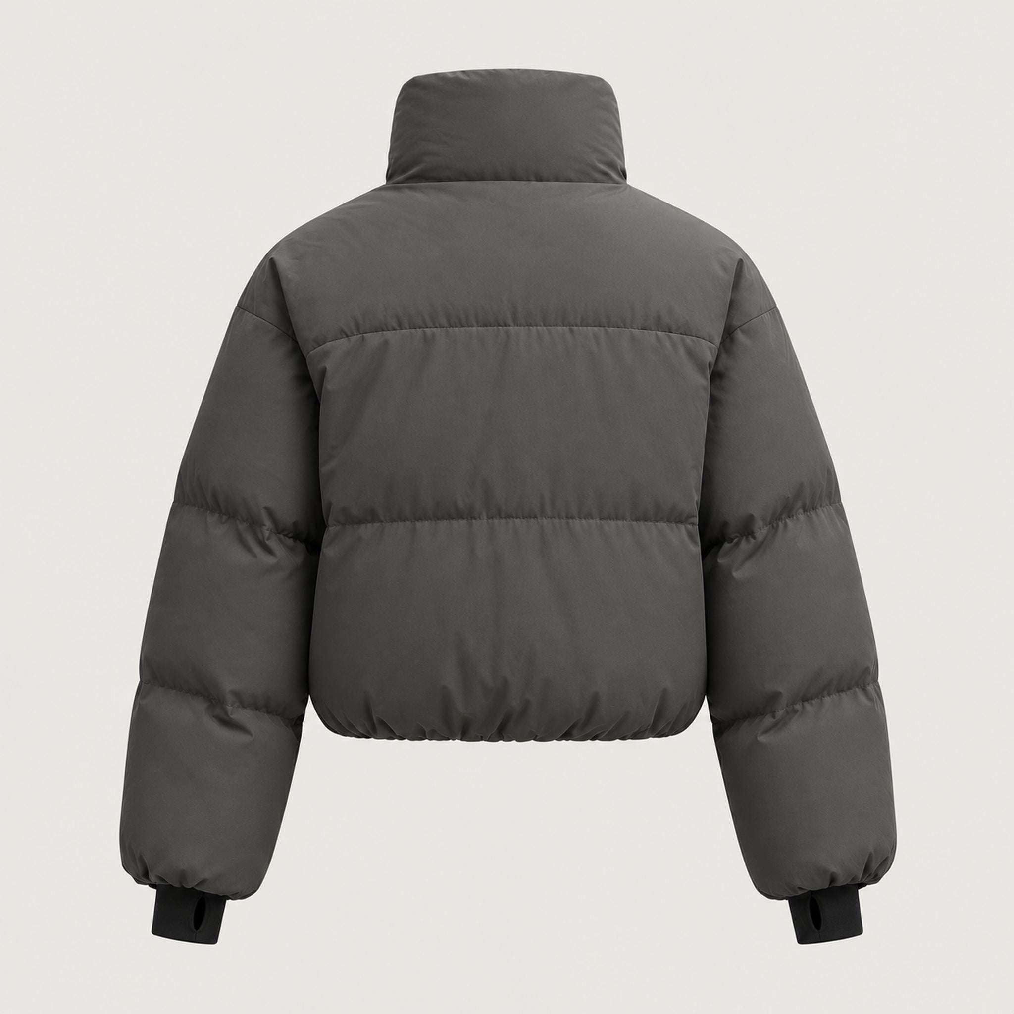 Cortina Ski Jacket in Anthracite — product back