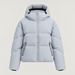 Cordova women's Meribel Ski Jacket in Glacier – product front view – London Ski Co