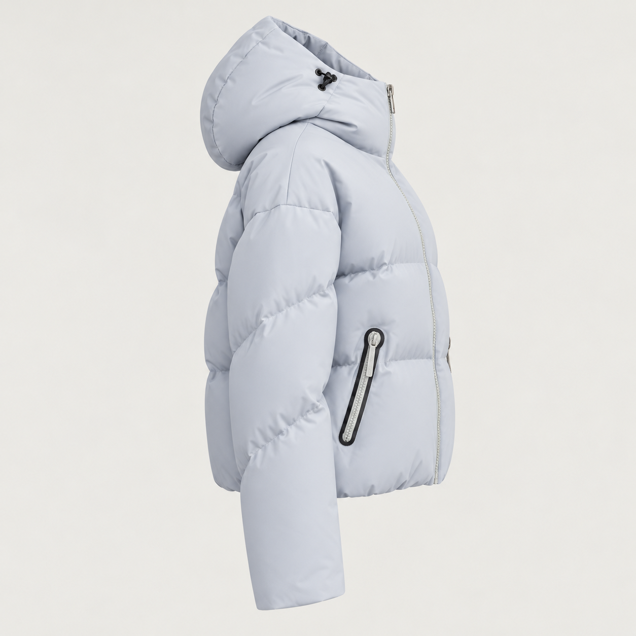 Cordova women's Meribel Ski Jacket in Glacier – product side view – London Ski Co