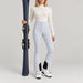 St Moritz Ski Pants in Glacier — ski pose