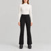 Cordova women's St Moritz Ski Pants in Onyx – model front view – London Ski Co