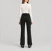 Cordova women's St Moritz Ski Pants in Onyx – model back view – London Ski Co