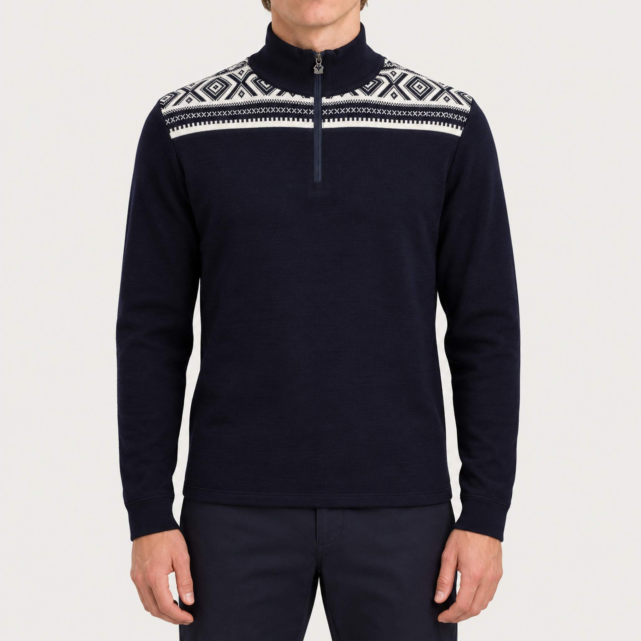 Dale of Norway Cortina Superfine Sweater - model front