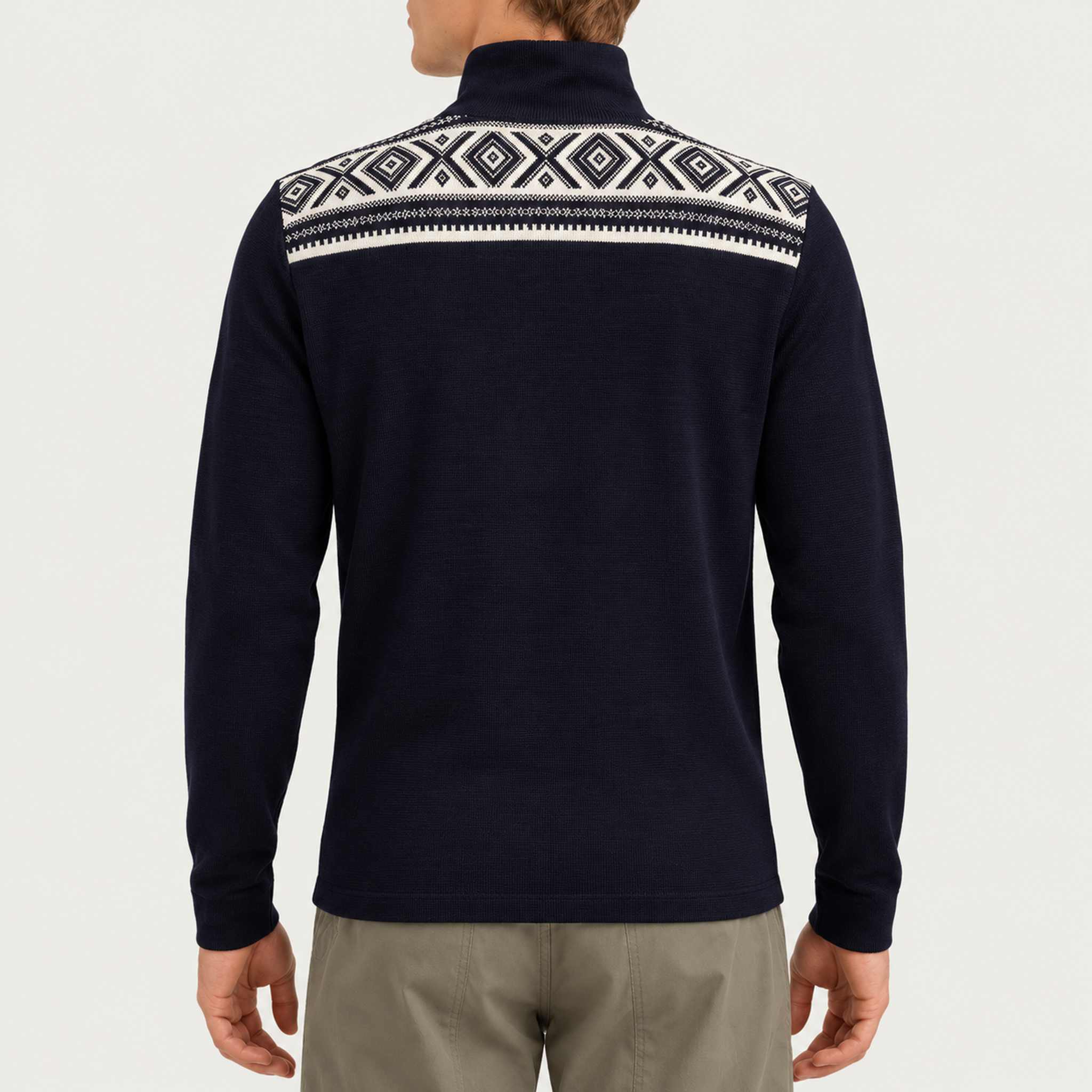 Dale of Norway Cortina Superfine Sweater - model back