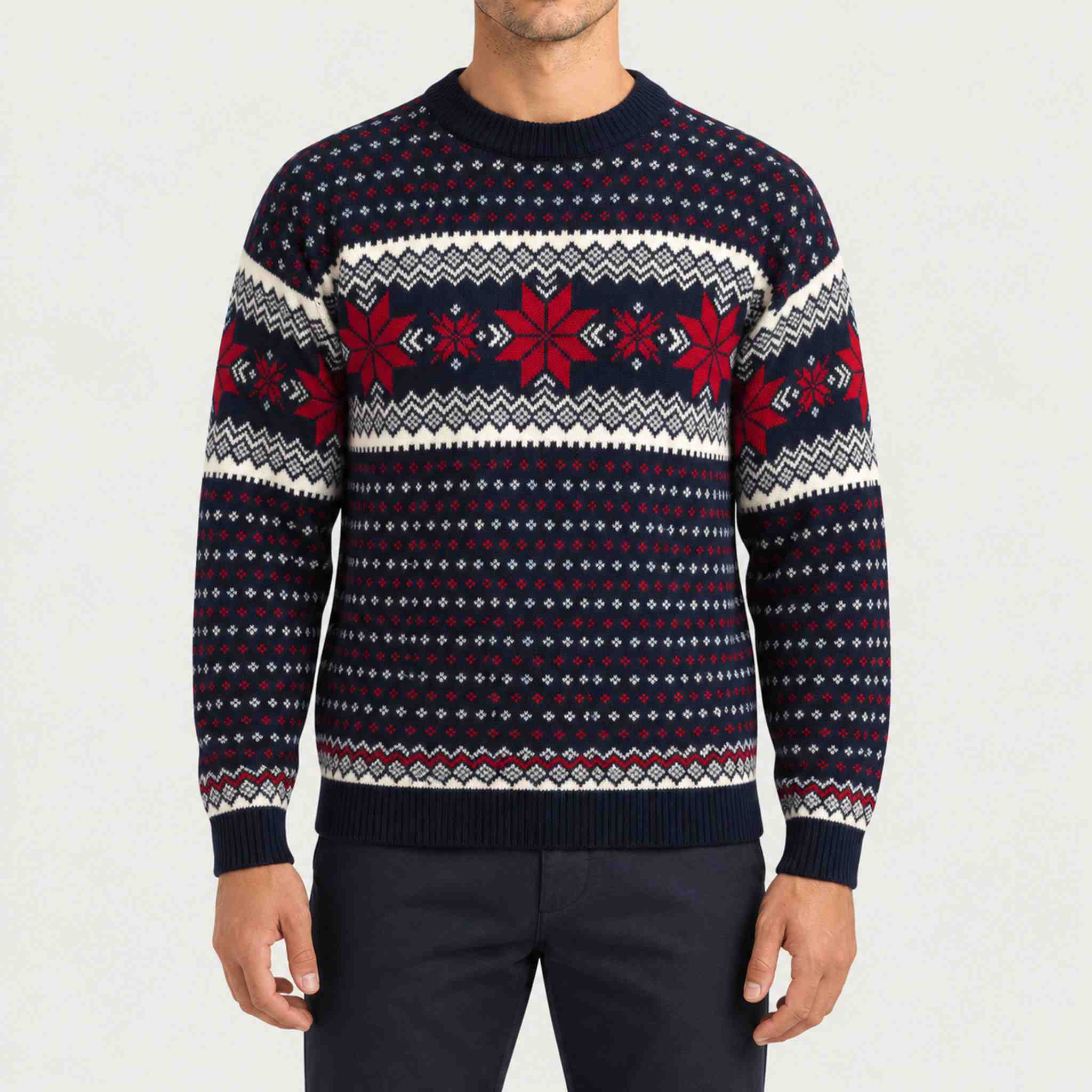 Dale of Norway Egersund Sweater - model front