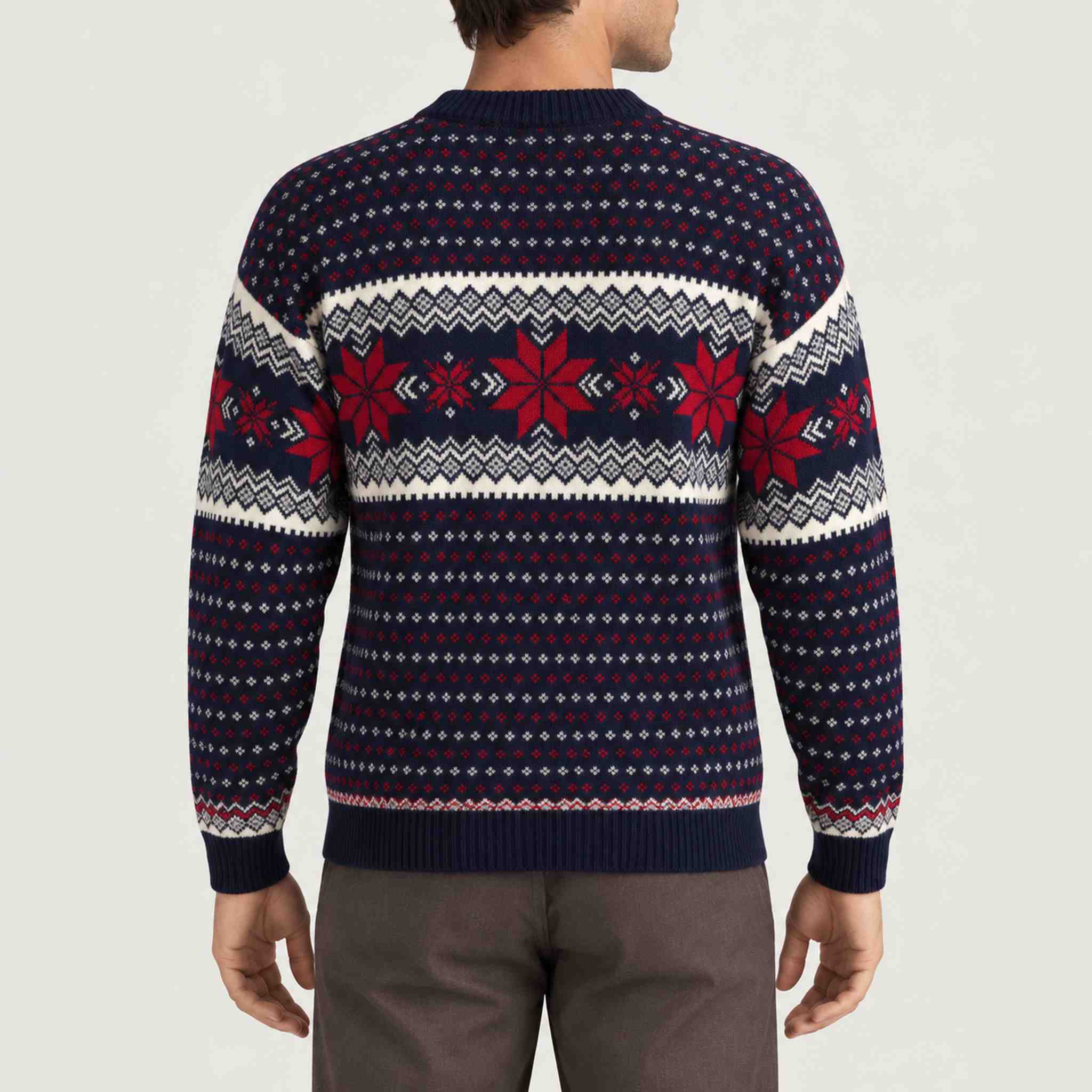 Dale of Norway Egersund Sweater - model back