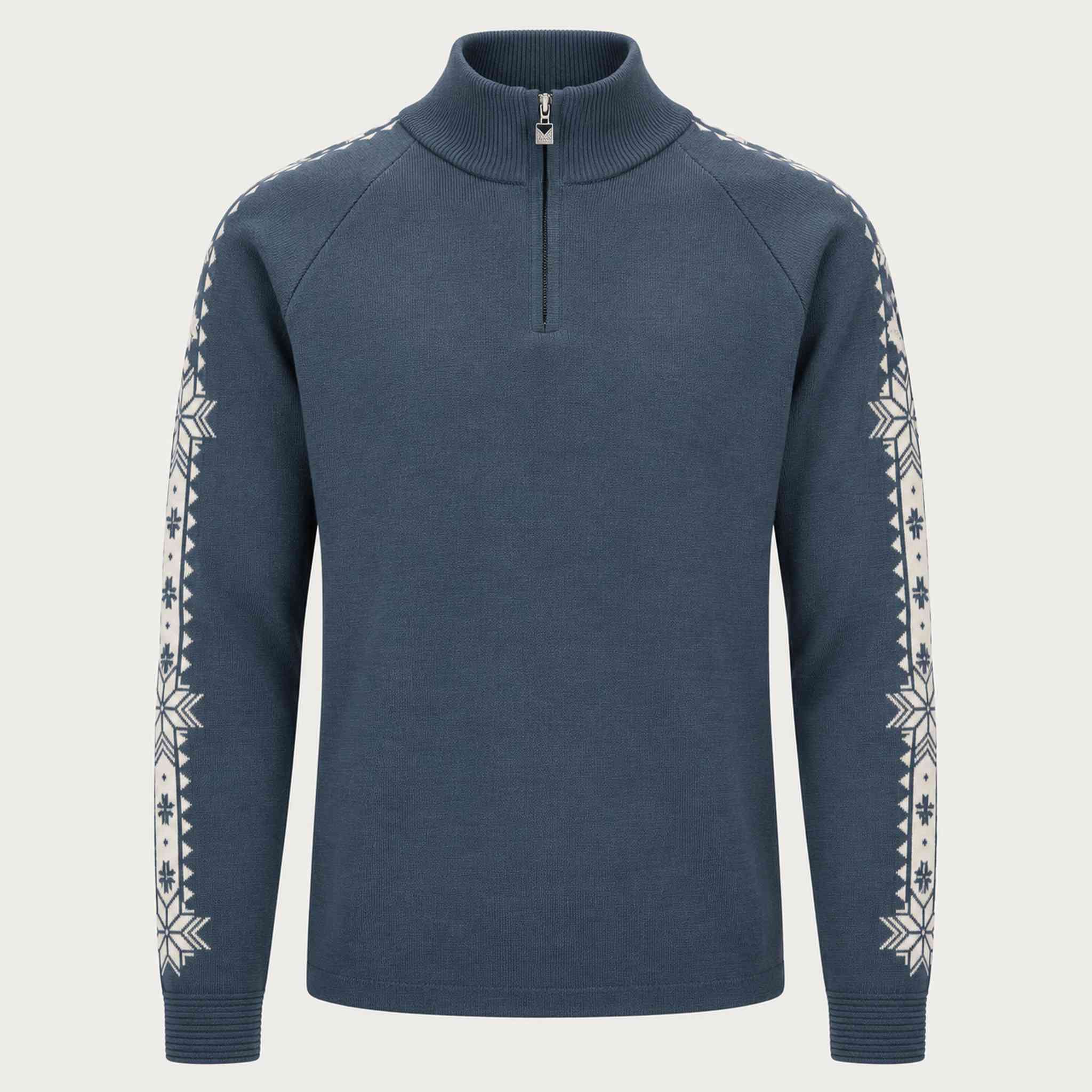 Dale of Norway Geilo Sweater in Steel - front