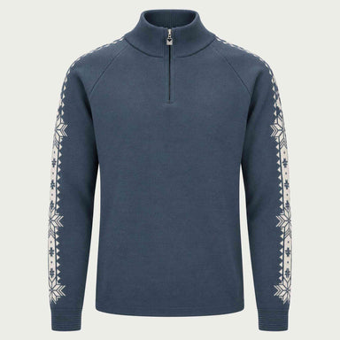 Dale of Norway Geilo Sweater in Steel - front