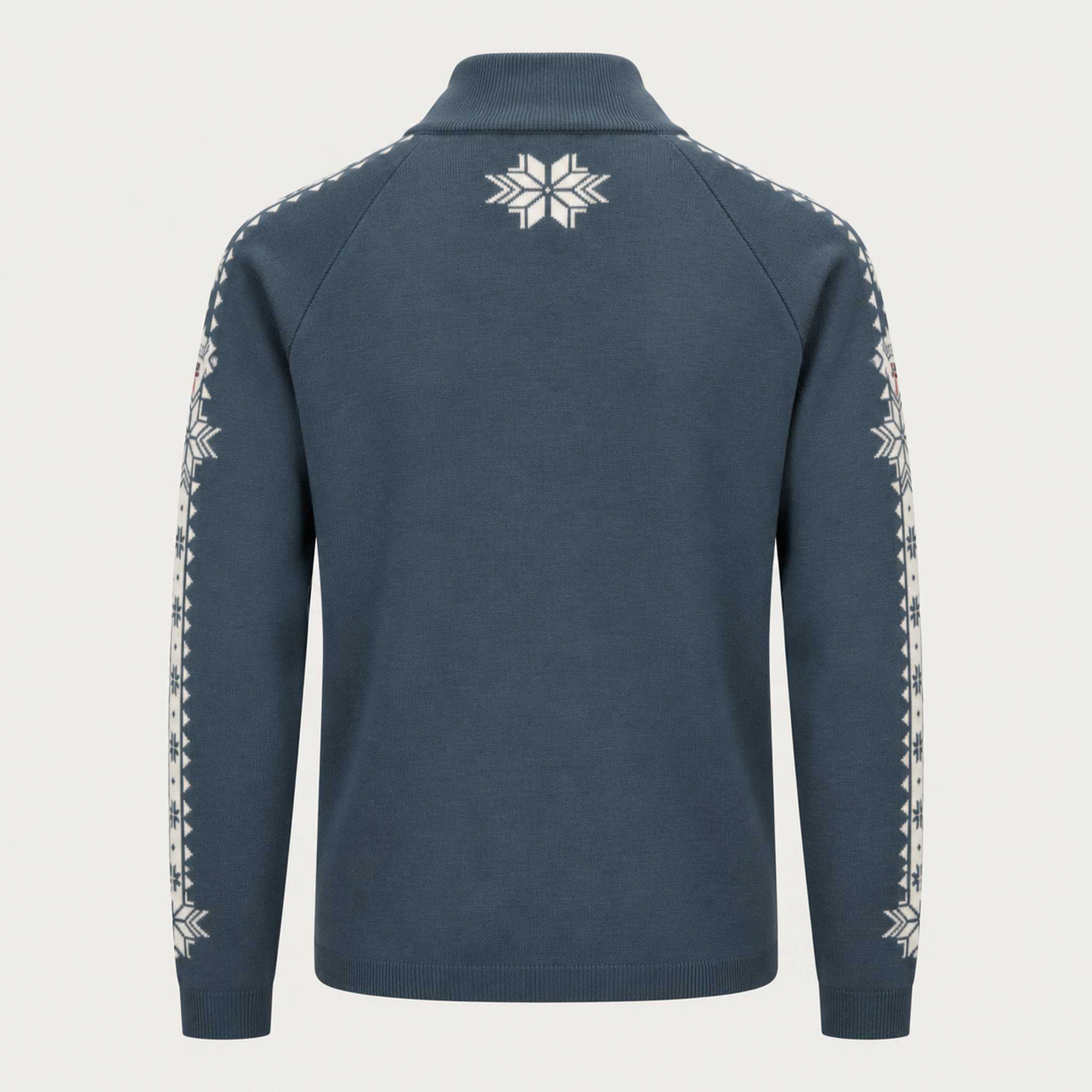 Dale of Norway Geilo Sweater in Steel - back