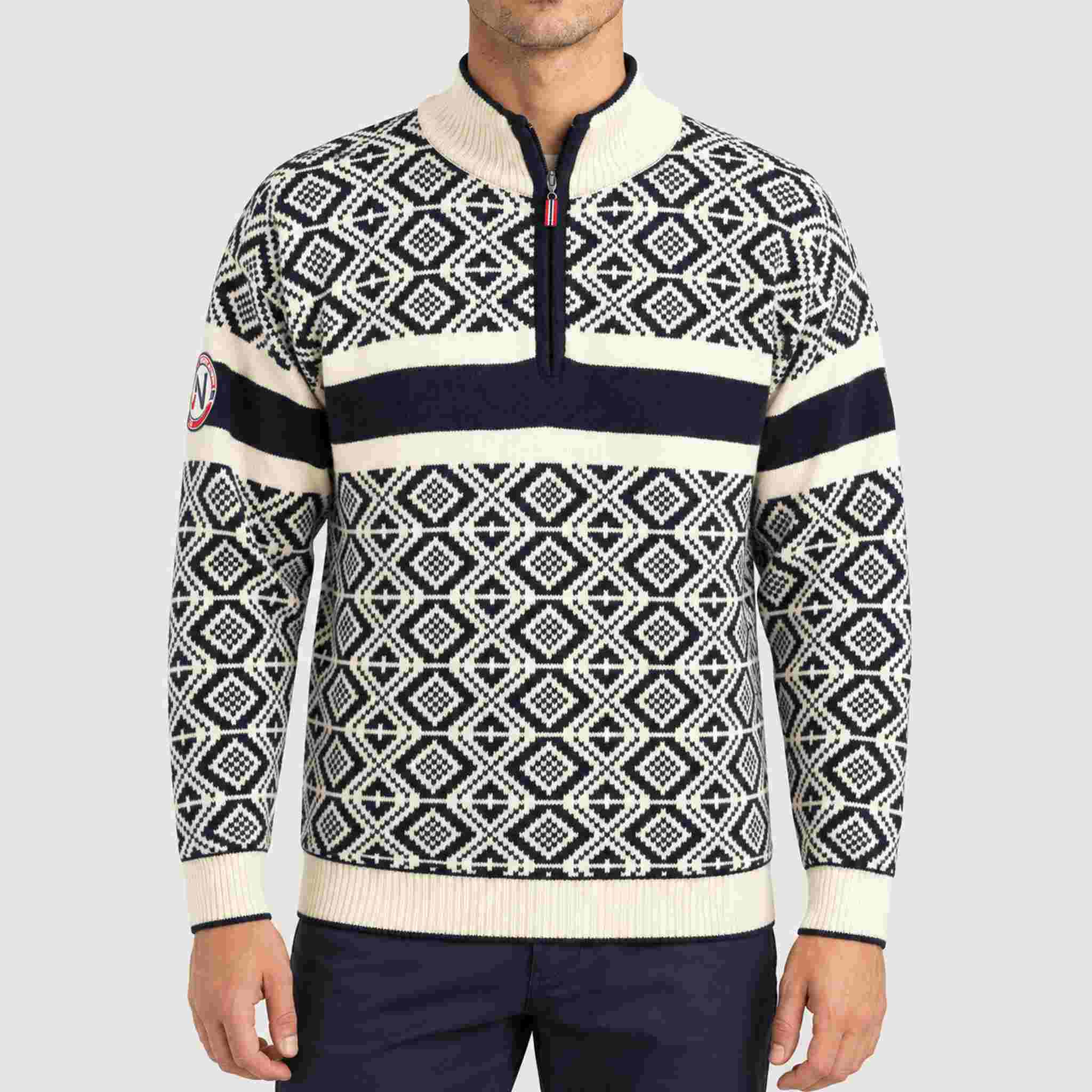 Dale of Norway Team Norway Cortina Sweater - model front