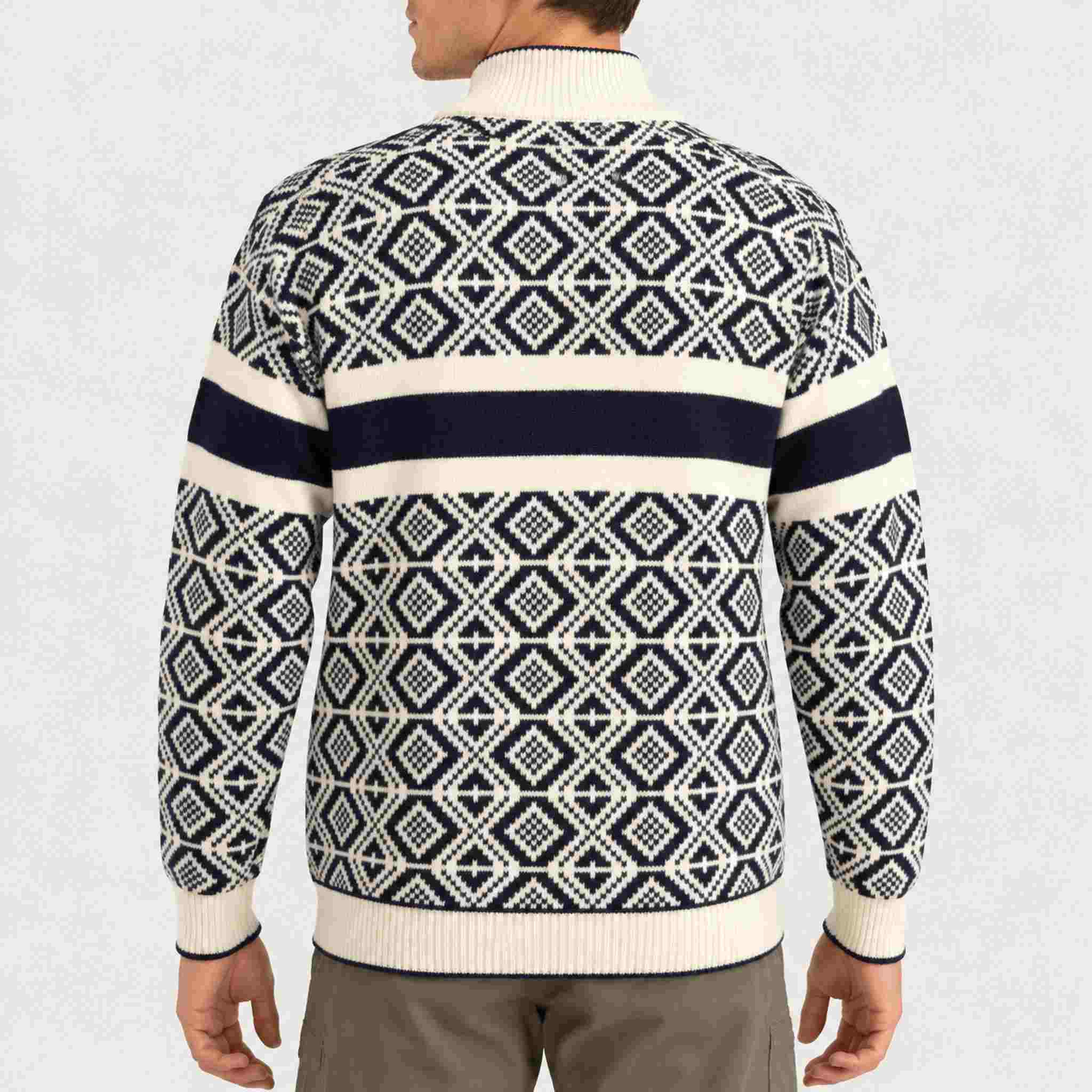 Dale of Norway Team Norway Cortina Sweater - model back