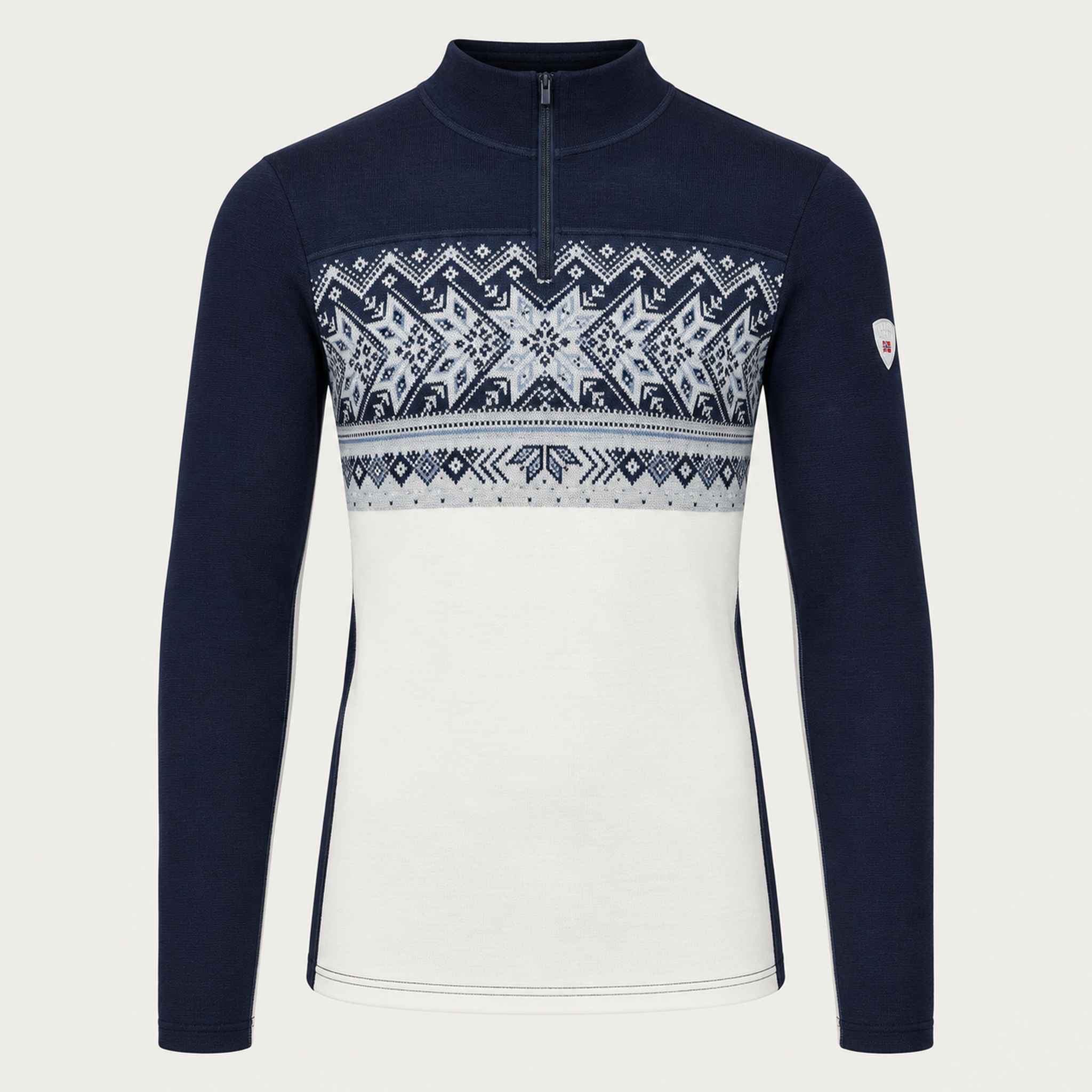 Dale of Norway Vail Base Layer Half Zip Sweater - front
