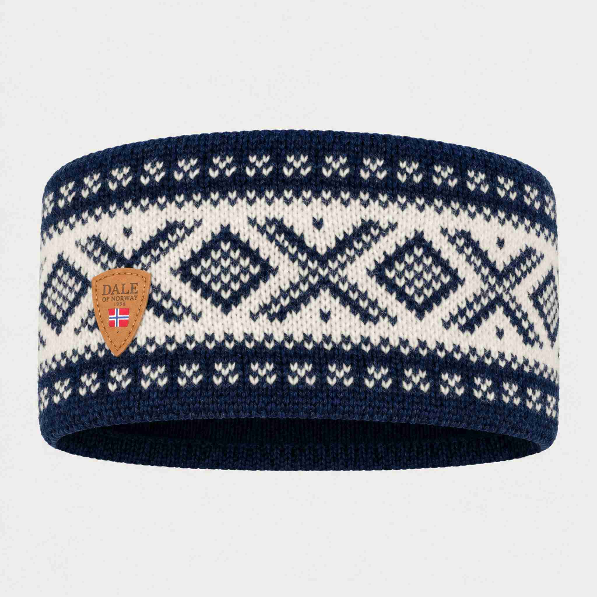 Dale of Norway Cortina 1956 Headband in Navy - front