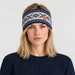Dale of Norway Cortina 1956 Headband in Navy - female front