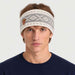 Dale of Norway Cortina 1956 Headband in Off White - male front
