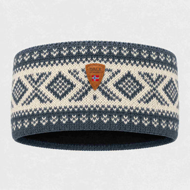 Dale of Norway Cortina 1956 Headband in Steel - front