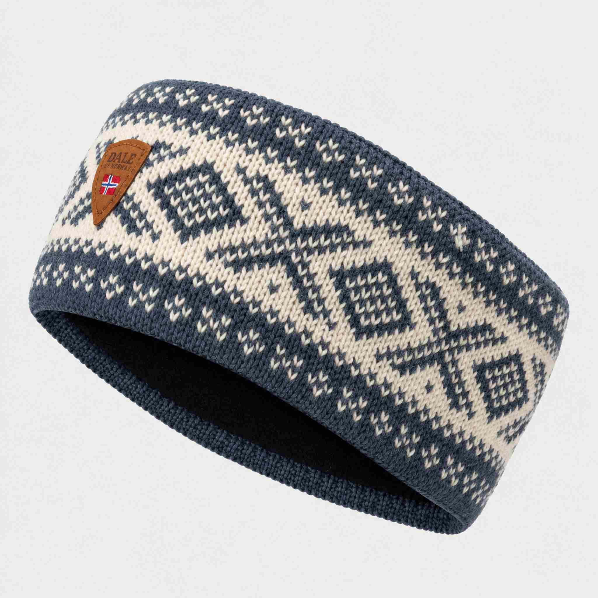 Dale of Norway Cortina 1956 Headband in Steel - side