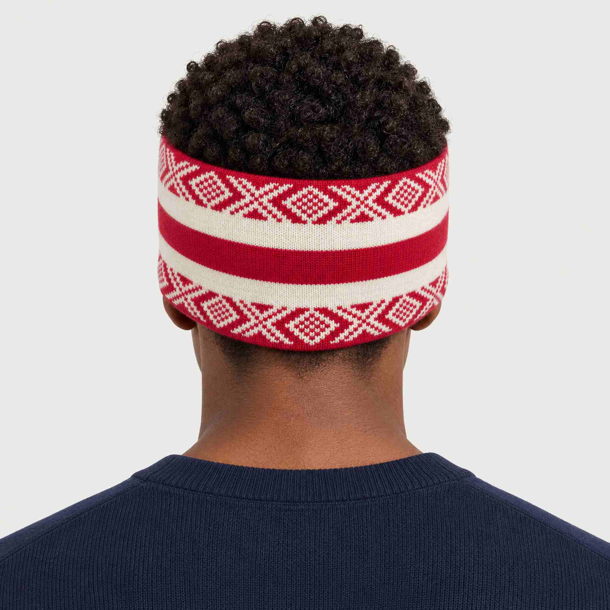 Dale of Norway Kvitegga Headband - male back