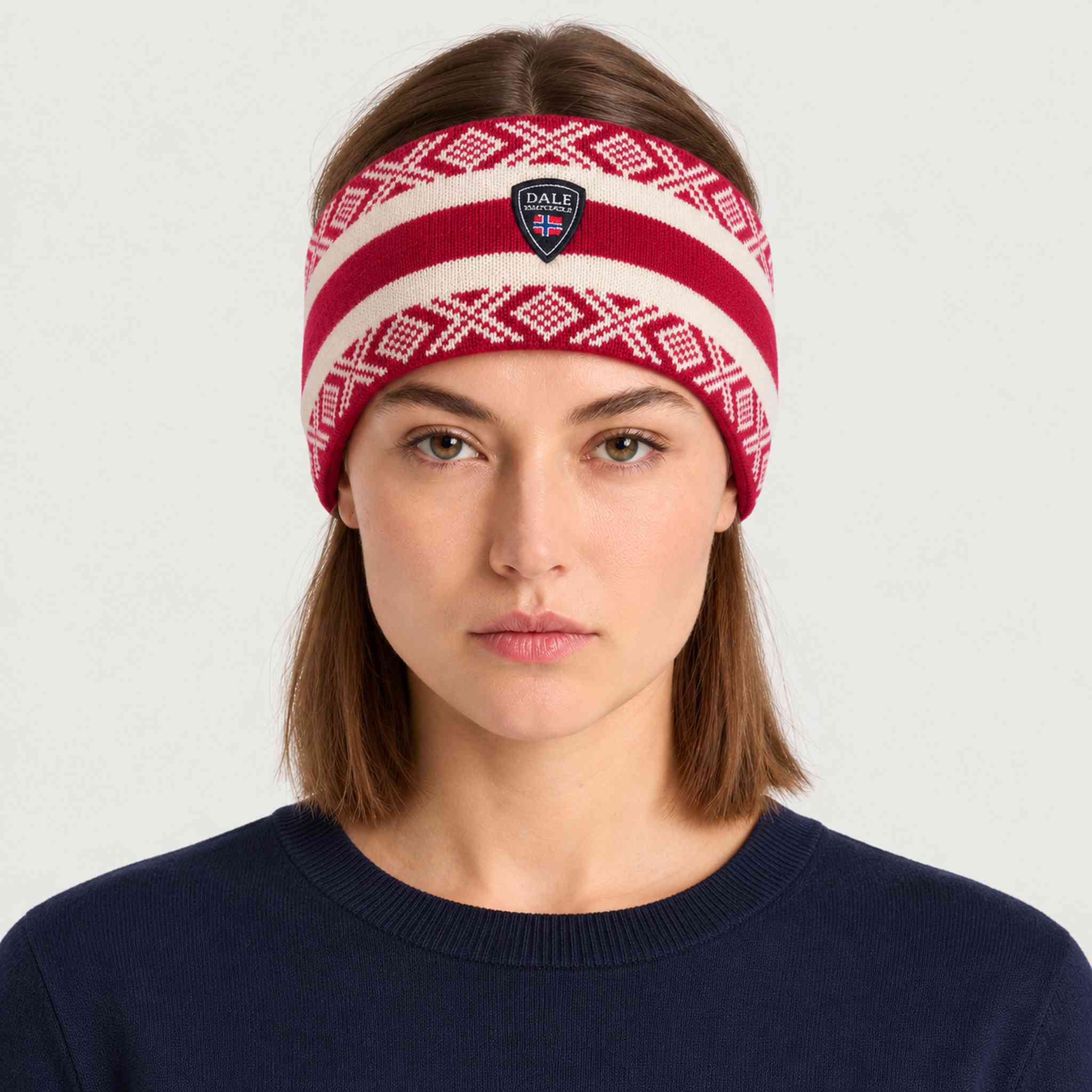 Dale of Norway Kvitegga Headband - female front