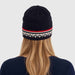 Dale of Norway Moritz Hat in Navy - female back