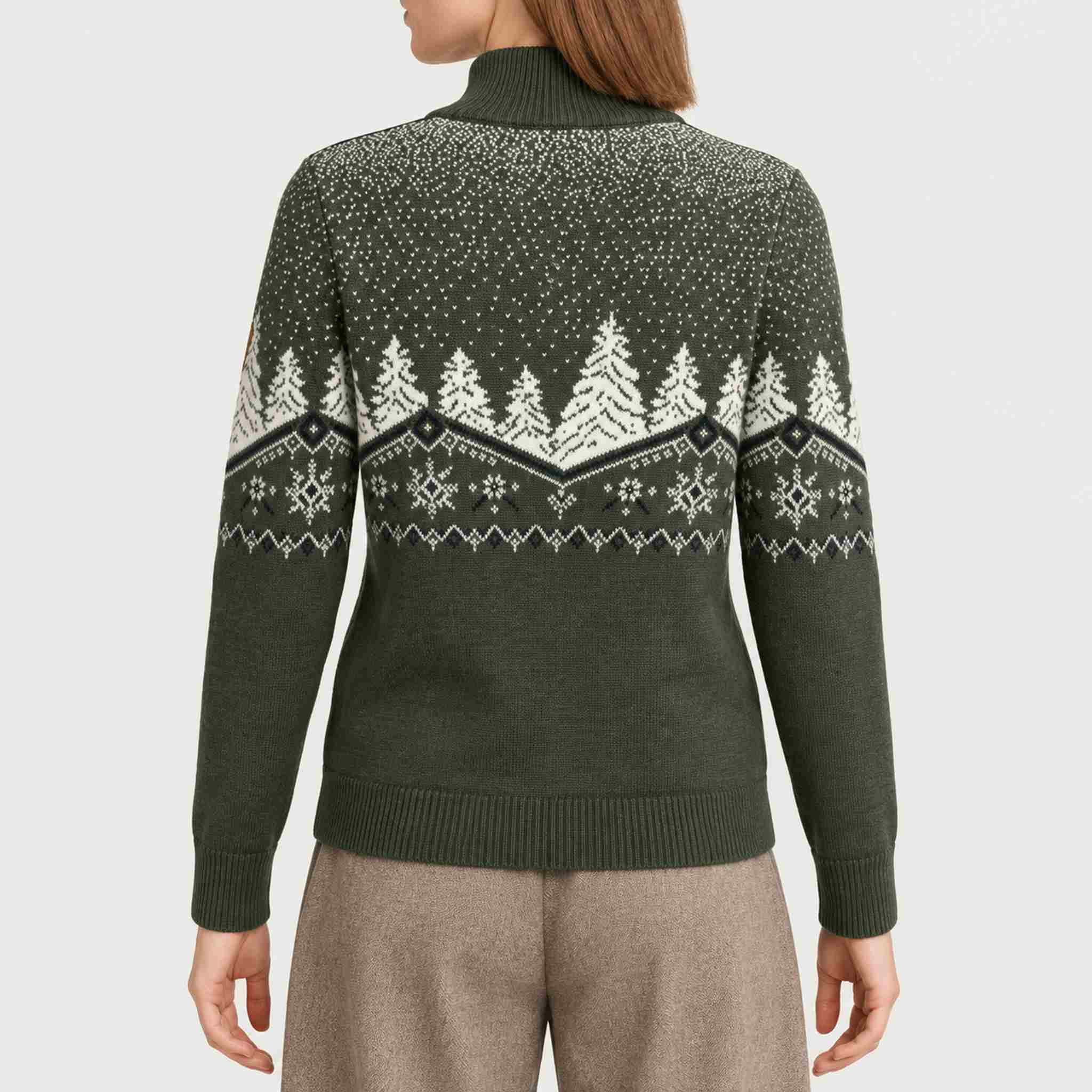 Dale of Norway Dale Fem Christmas Sweater - model back