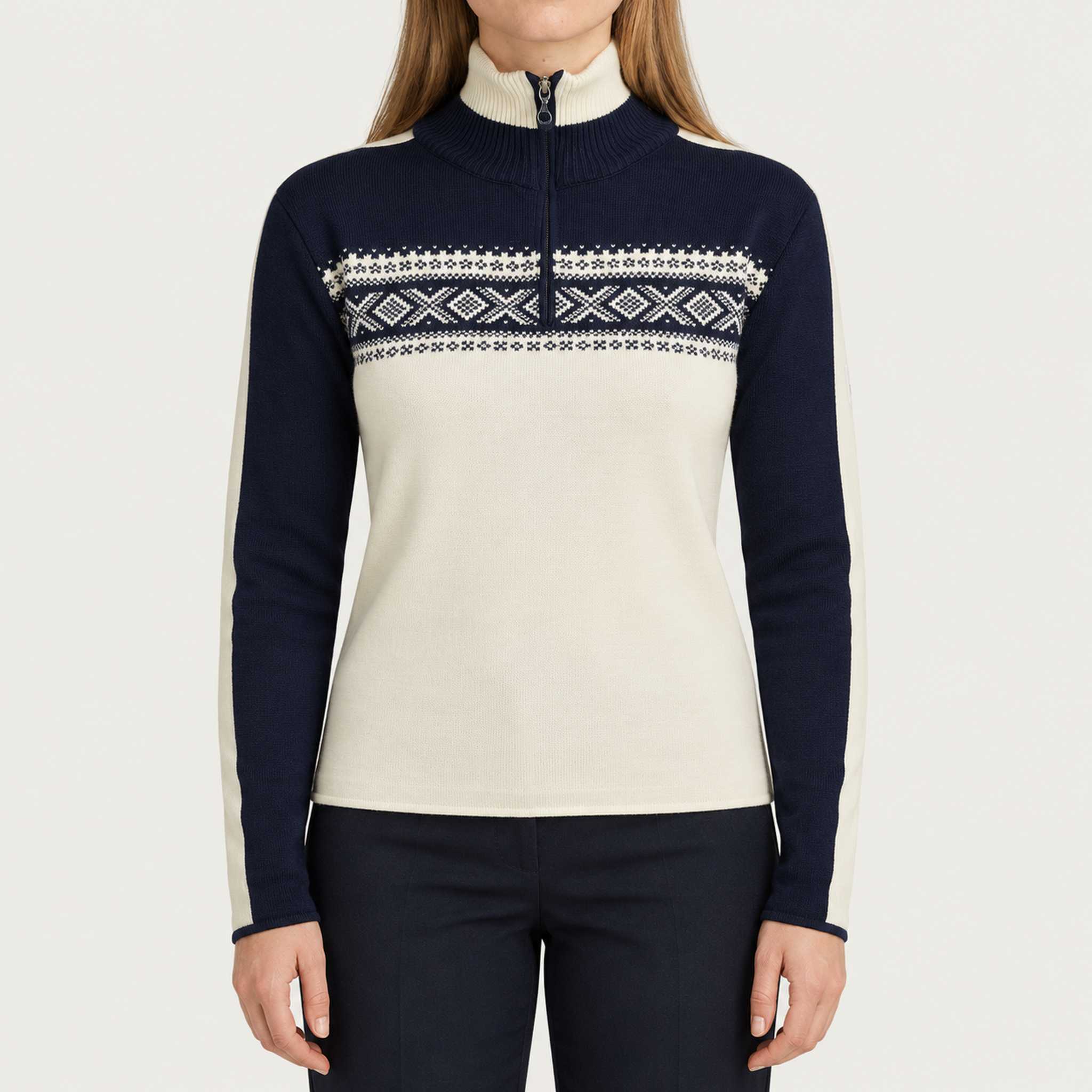 Dale of Norway Dystingen Sweater - model front