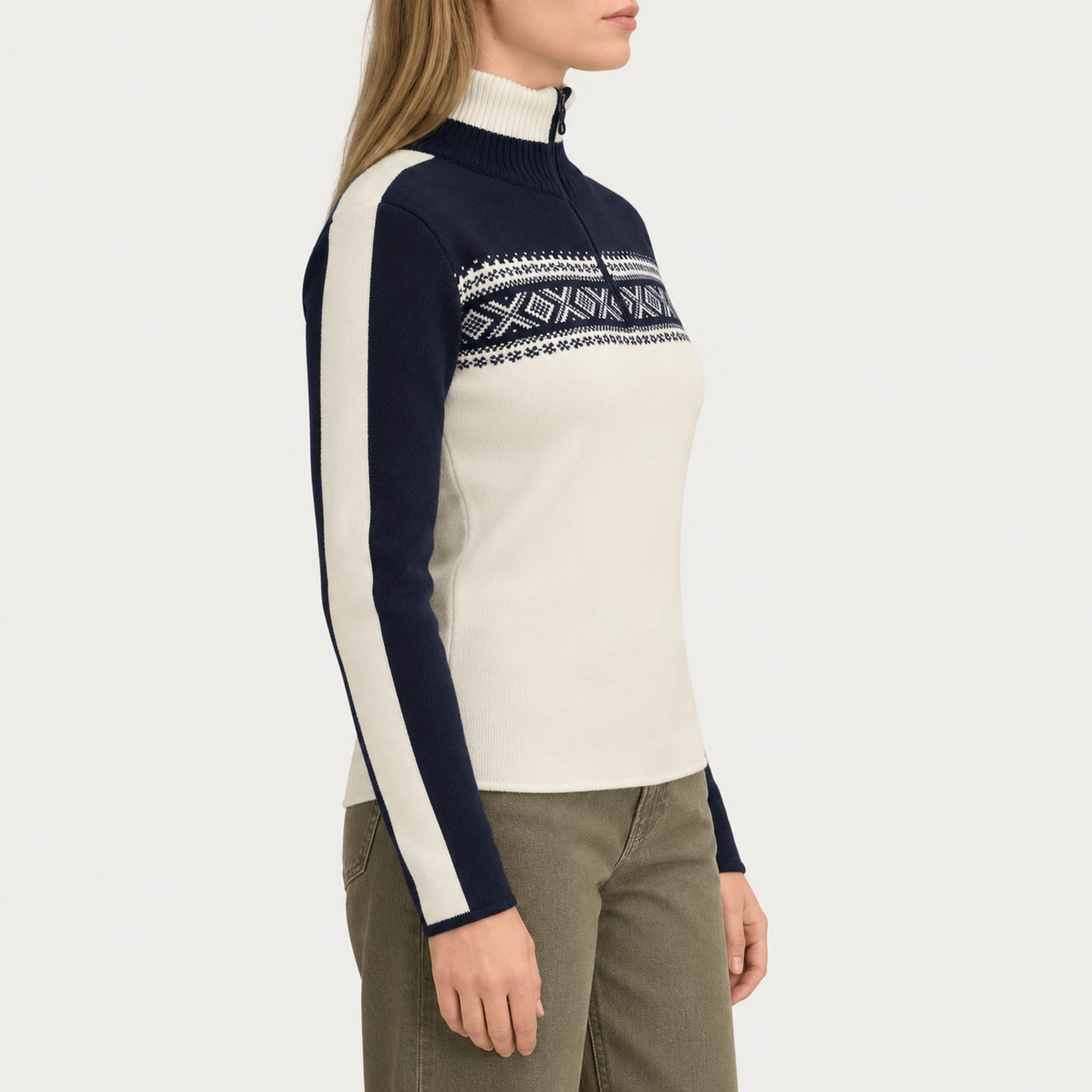 Dale of Norway Dystingen Sweater - model side