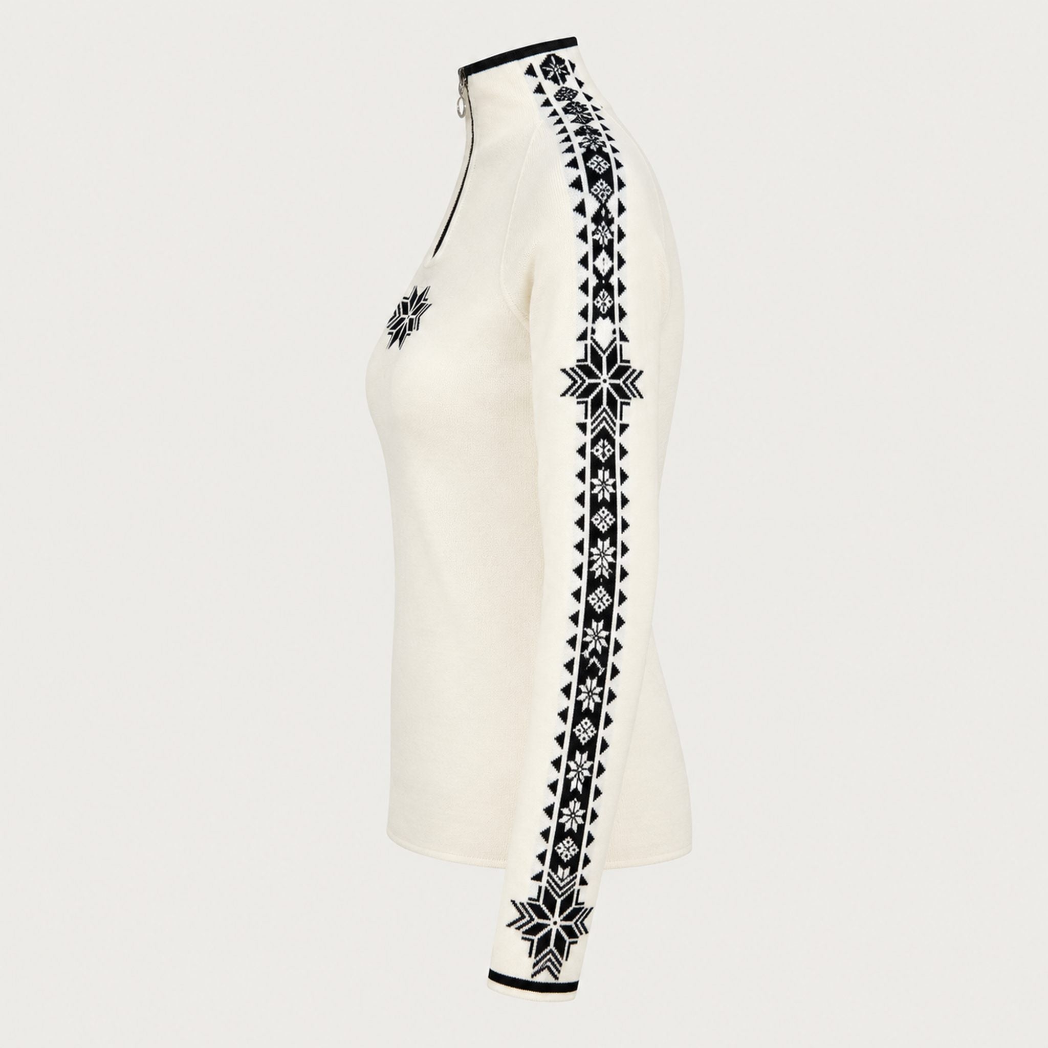 Dale of Norway Geilo Sweater in Off White - side