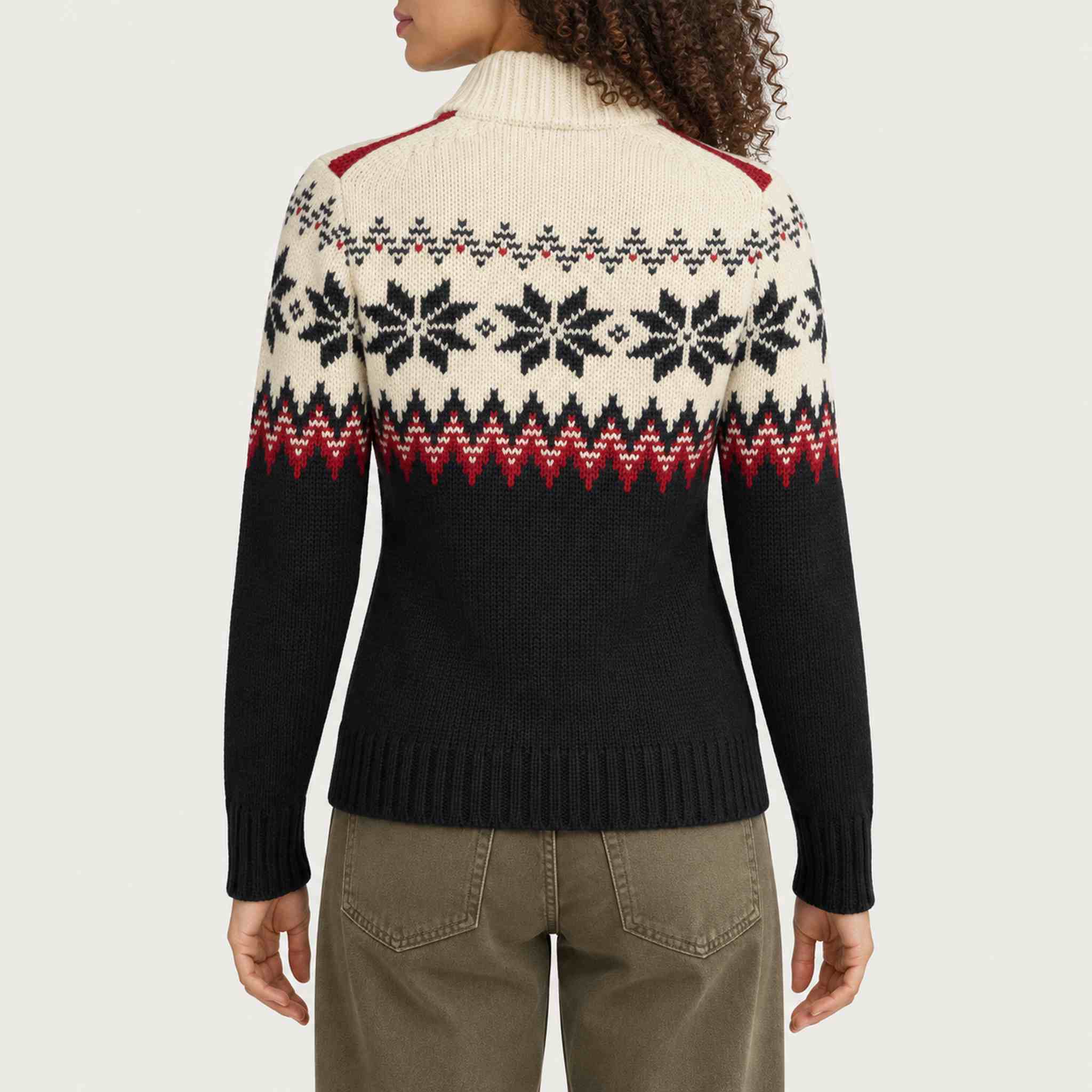 Dale of Norway Myking Sweater - model back