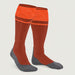 Falke SK2 Men’s Ski Socks in Chilly Orange – angle product view