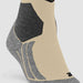 Falke SK2 Women’s Ski Socks in Straw – heel detail product view