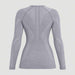FALKE women's Wool Tech baselayer top in grey – back view
