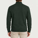 Fera men's Carlos Sweater in Hunter Green, back view on model.